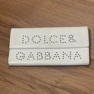 Dolce & Gabbana White Studded Wallet